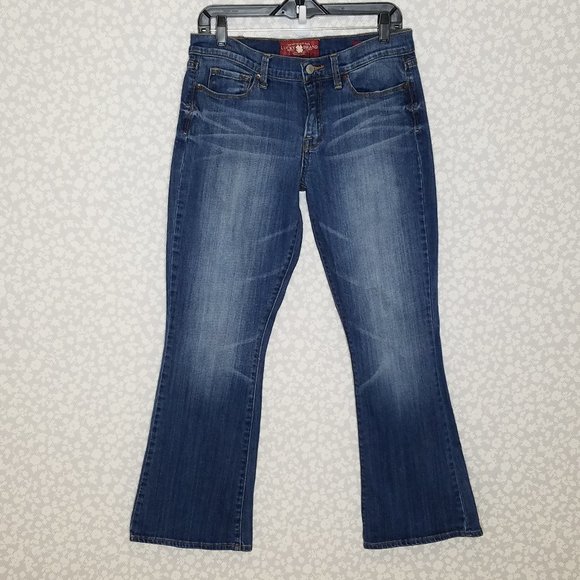 Lucky Brand Sofia Boot Ankle Denim Jeans Bootcut 12/31 Ankle - Picture 1 of 15